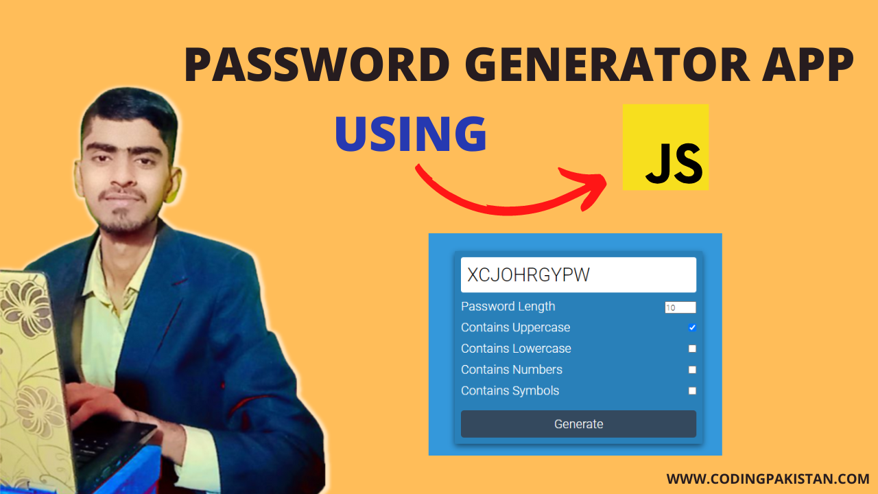 How To Build Random Password Generator Using JavaScript