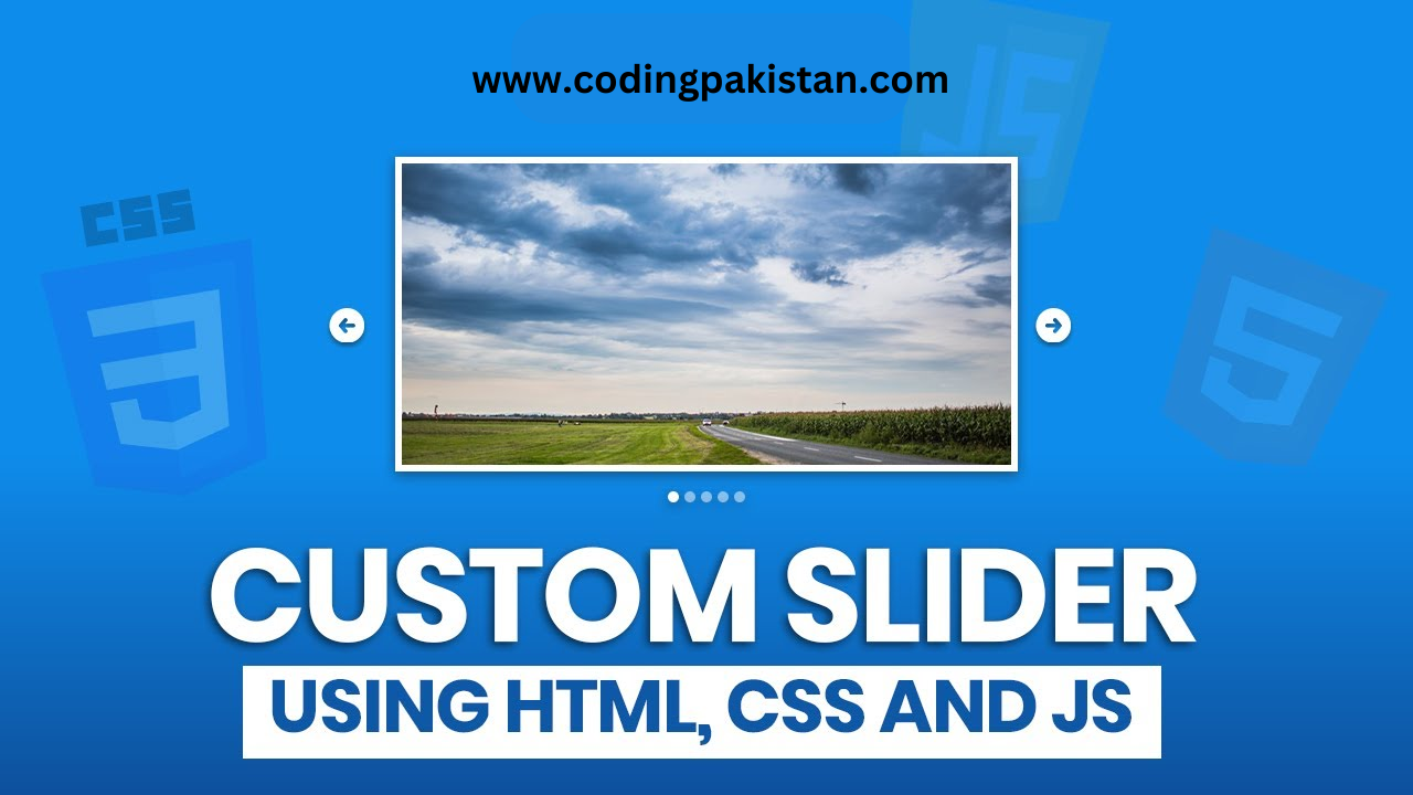 How to Create a Image Slider Using HTML, CSS and JavaScript