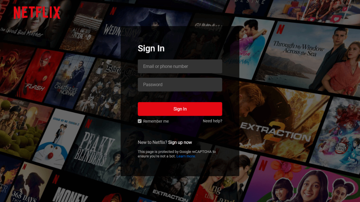 netflix clone using html and css with source code